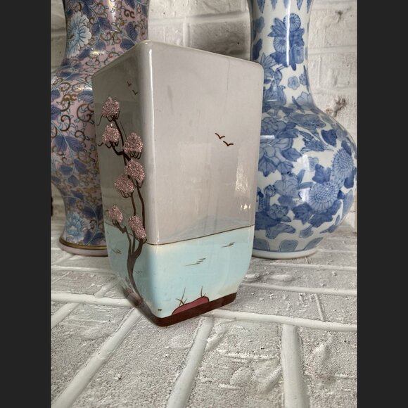 Vtg WEIL WARE Ming Tree Or Torrey Pine Planter Vase California Pottery BONSAI - Picture 2 of 4